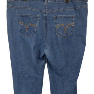 Just My Size Classic Fit Denim Sz. 22WP Short Medium Wash Jeans